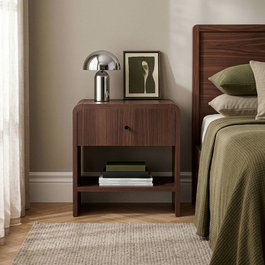 Nordure Mesita de Noche Milano Walnut